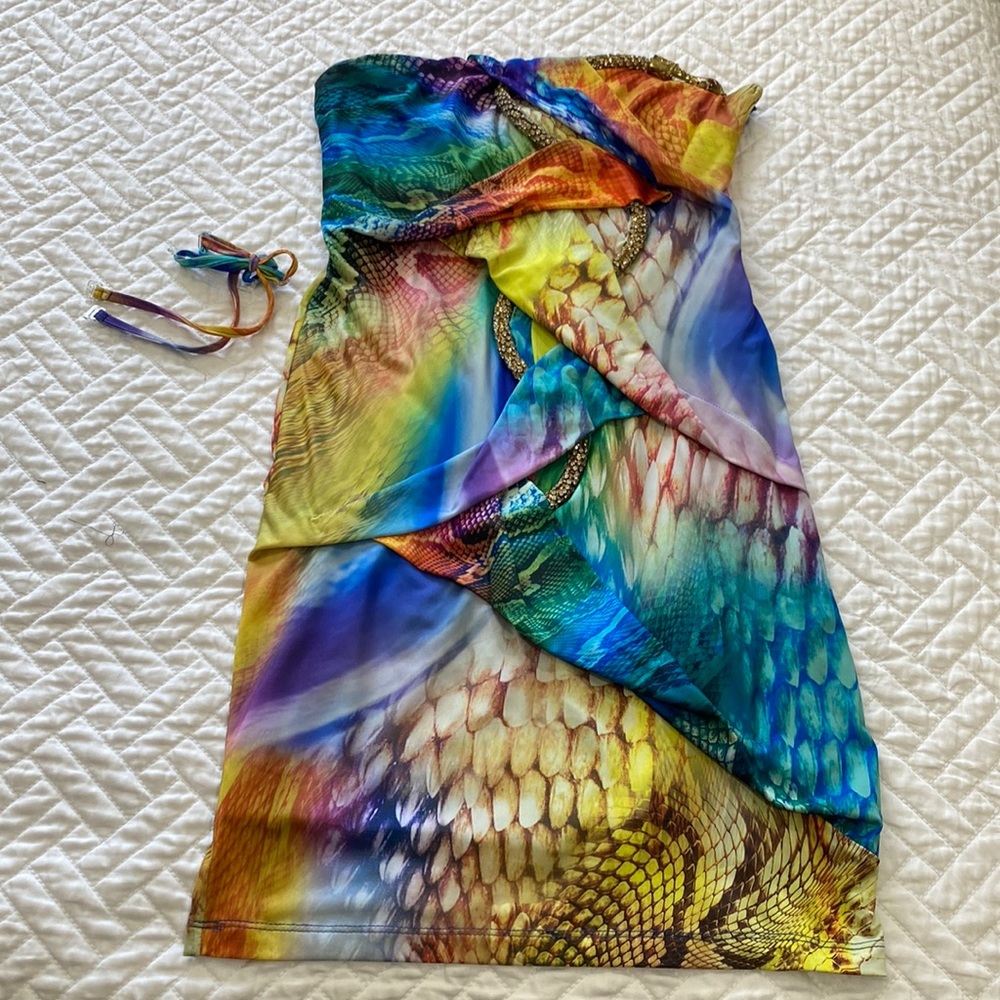 V&K studio multicolor dress size small
